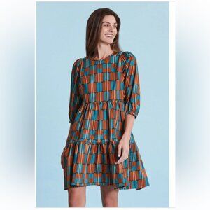 Tyler Boe NEW NWT PHOEBE CTN SKIMMER - MLT size xs 100% cotton